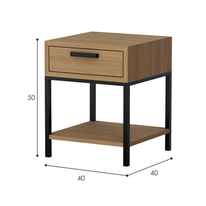 Side Table/Laci Penyimpanan/Laci Sudut /Meja Minimalis HAEGEN IVARO