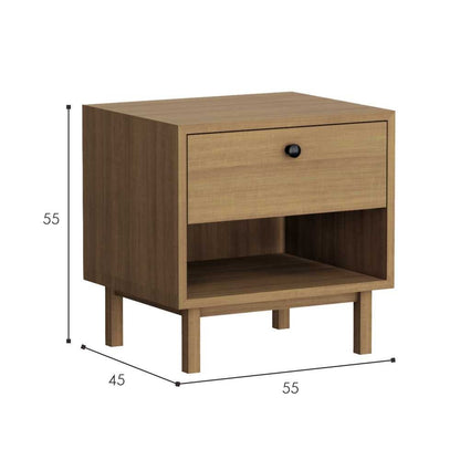 Side Table/Laci Penyimpanan/Laci Sudut /Meja Minimalis ENCAPE IVARO