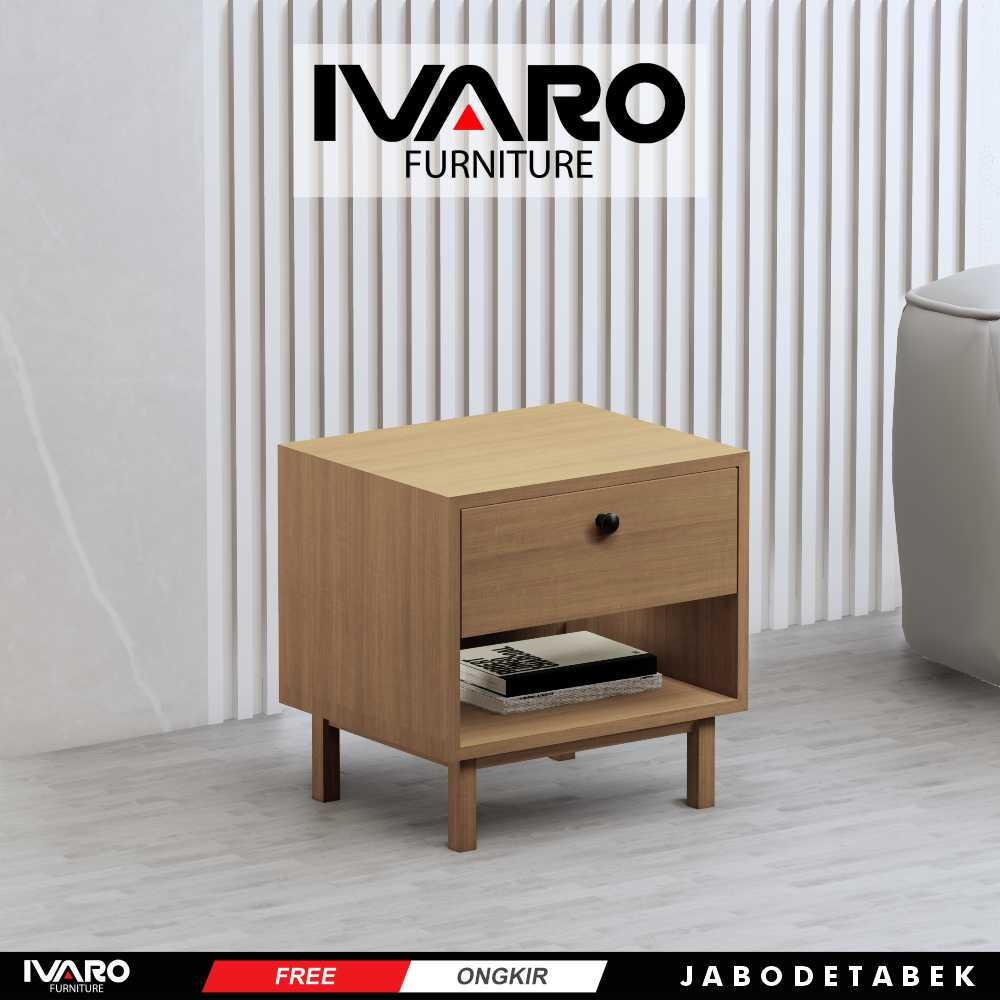 Side Table/Laci Penyimpanan/Laci Sudut /Meja Minimalis ENCAPE IVARO