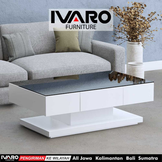 Meja Tamu/ Coffe Table/ Meja Sudut Minimalis OFCASA IVARO