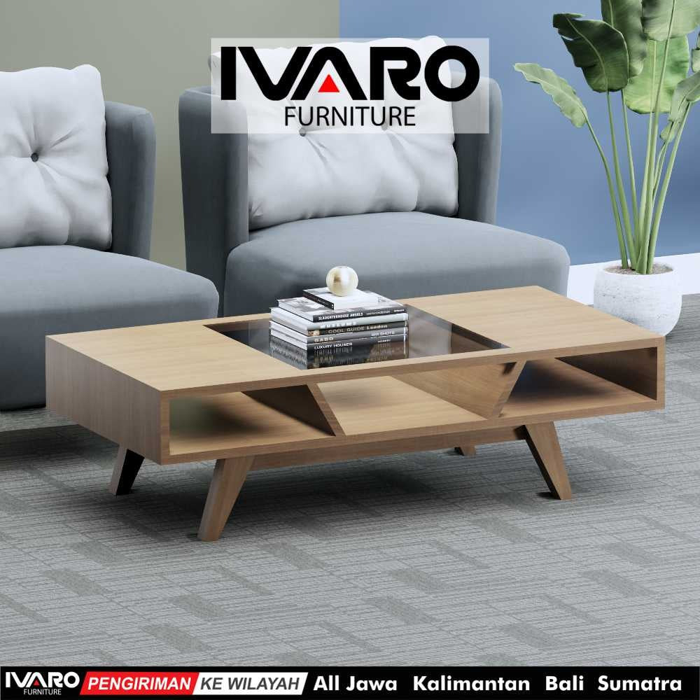 Meja Tamu/ Coffe Table/ Meja Sudut Minimalis ROMA IVARO