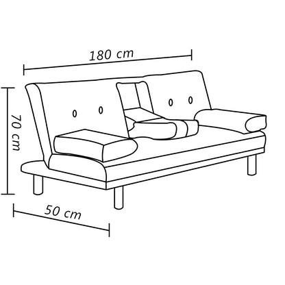 Sofa BED / Sofa Tidur / Sofa Kasur /SofaBed / Reklening RYU IVARO